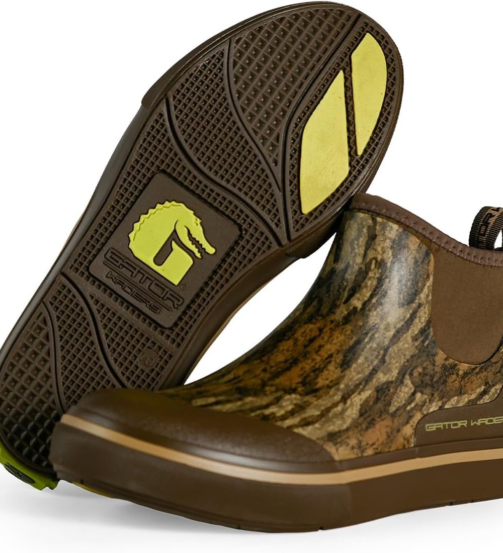 Gator Waders Men's Camp Boots - Durable Slip-Resistant Neoprene Lined Waterproof Ankle Boots for Camping, Fishing & Hiking - Image 6